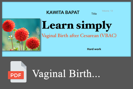 Vaginal Birth after Cesarean (VBAC)